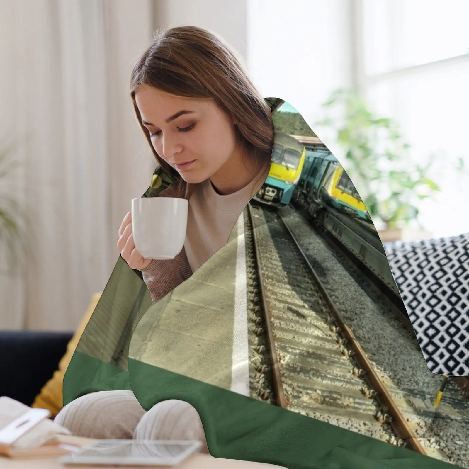 Одеяло Swansea IET для дивана тонкое одинарное одеяло одеяла на Хэллоуин