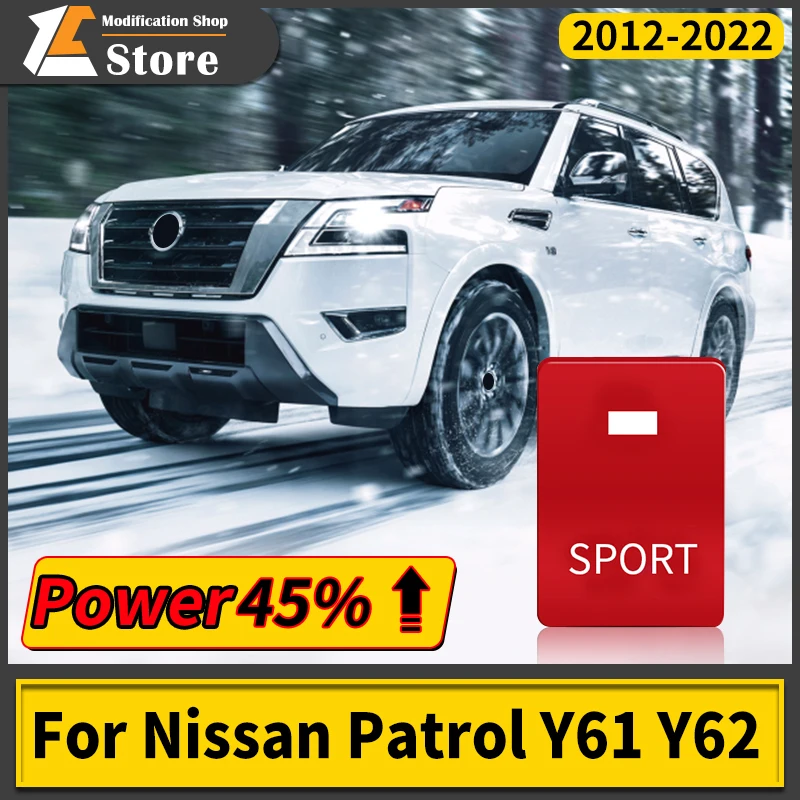 

For 2012-2021 Nissan Patrol Y61 Y62 2012-2021 2020 2019 2018 Tuning Modification Accessories Sports Power Module Upgrade System