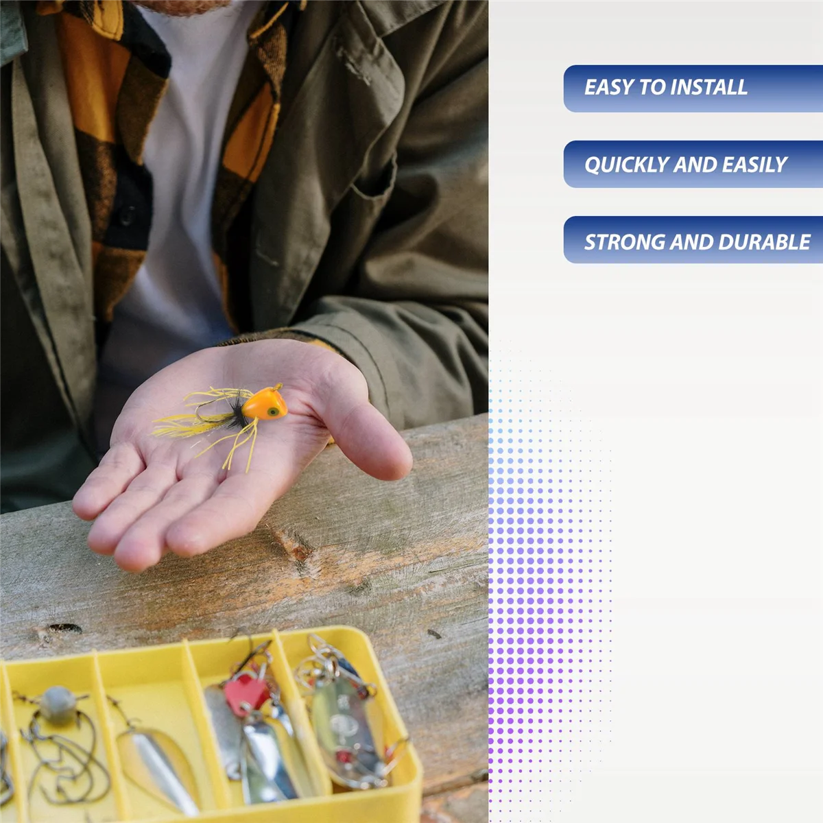 10 шт. рыболовные попперы для ловли нахлыстом