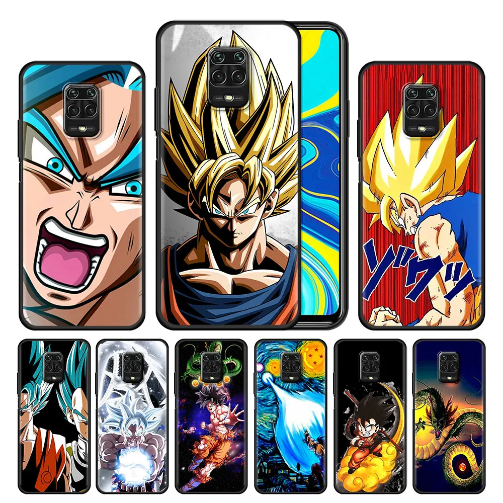 Чехол для Xiaomi Redmi Note 9 9s 8 8T 10 11 7A 9c 9T 10A 10c 11S Pro противоударный Dragon Ball Super Z Kid Goku Saiyajin |