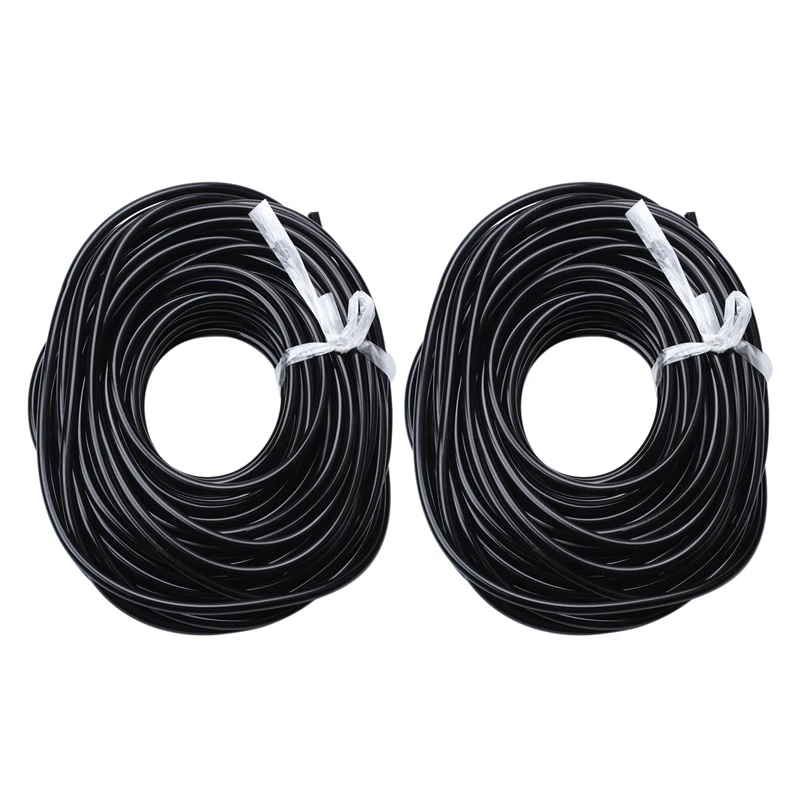 

2X, 4/7Mm Greenhouse Garden Irrigation Automatic Watering Pipe Fittings Automatic Accessories Drip Drip Irrigation-20M