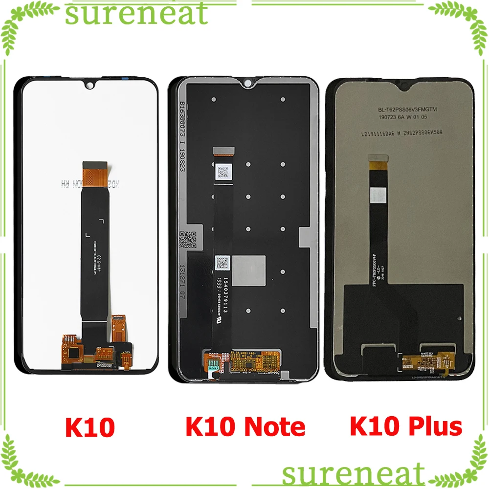 Для Lenovo K10 XT2025-3 ЖК-дисплей сенсорный экран дигитайзер в сборе K10 Note LCD для Lenovo K10 Plus L39051