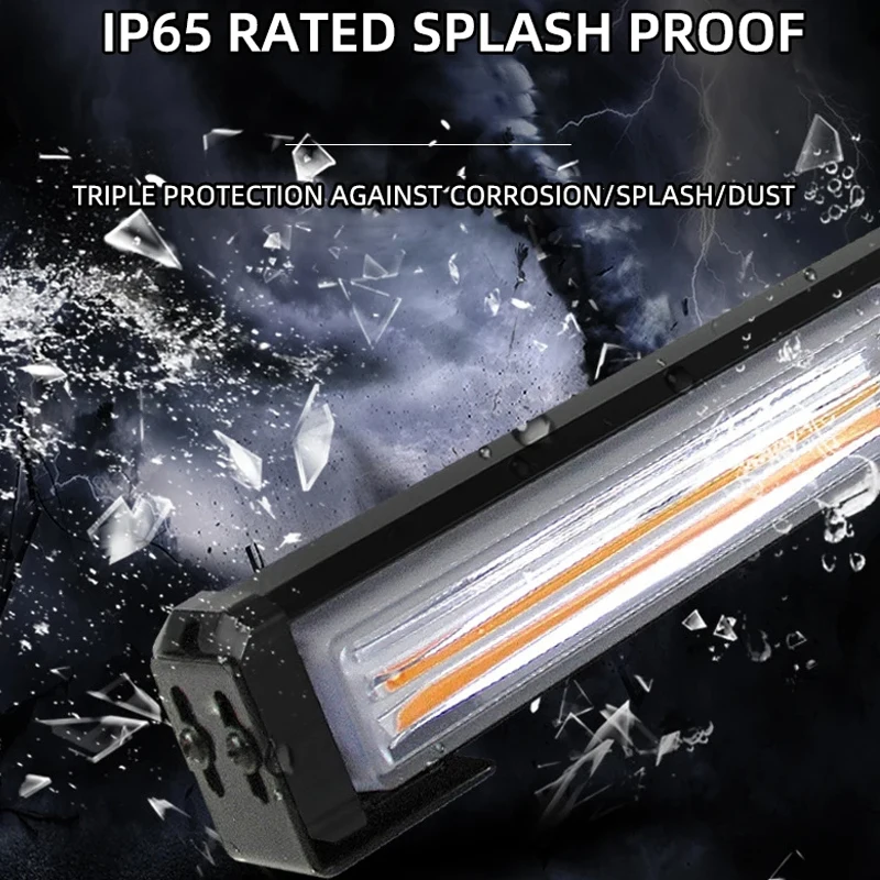 Светодиодные фонари автомобиля COB Вспышка Предупреждающий сигнал Лампа Ходовые