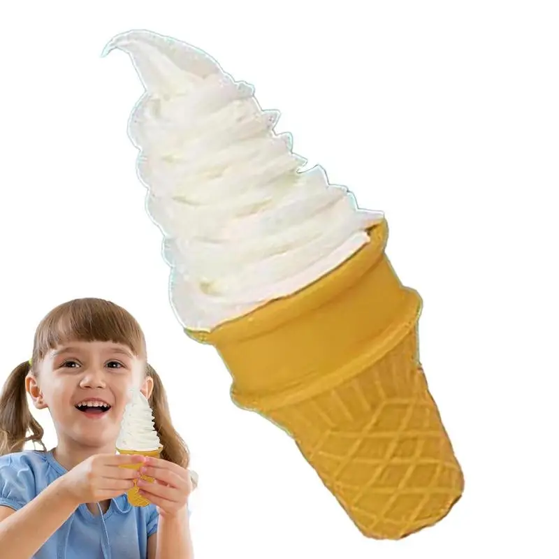 

Simulation Ice Cream Ice Cream Simulation Model Toy PVC Material Decoration Props For Dessert Shops Stores And Home