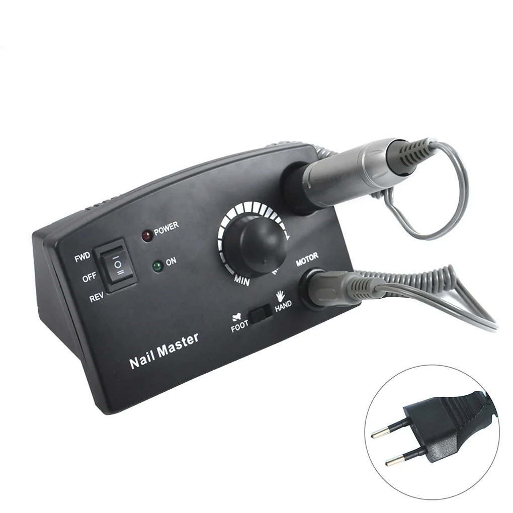 

220V Professional Nail Polishing Tool Electric Nail Polishing File Bits Machine Manicure Pedicure Kit EU Plug