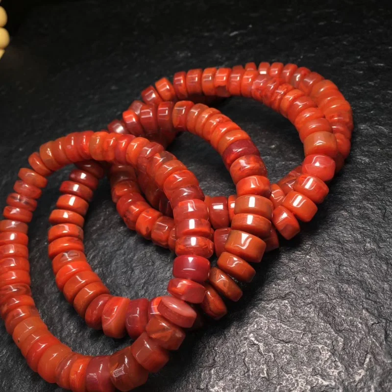 Оптовая продажа с завода браслет из натурального Южно-красного агата