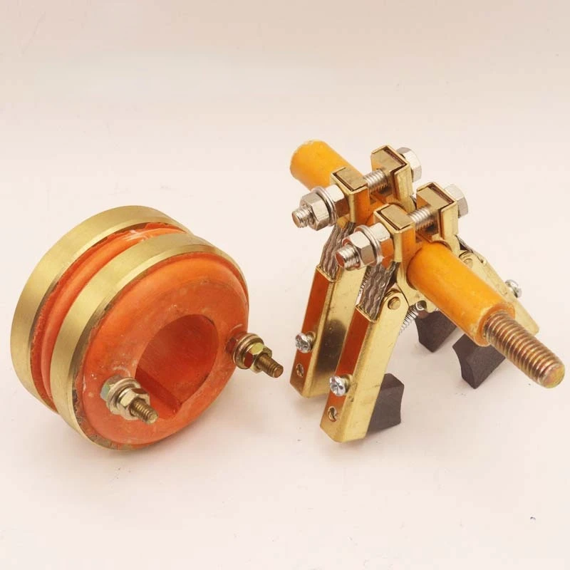 8 ячеек Угольная щетка в елочку для держателя V-образный кронштейн полностью из