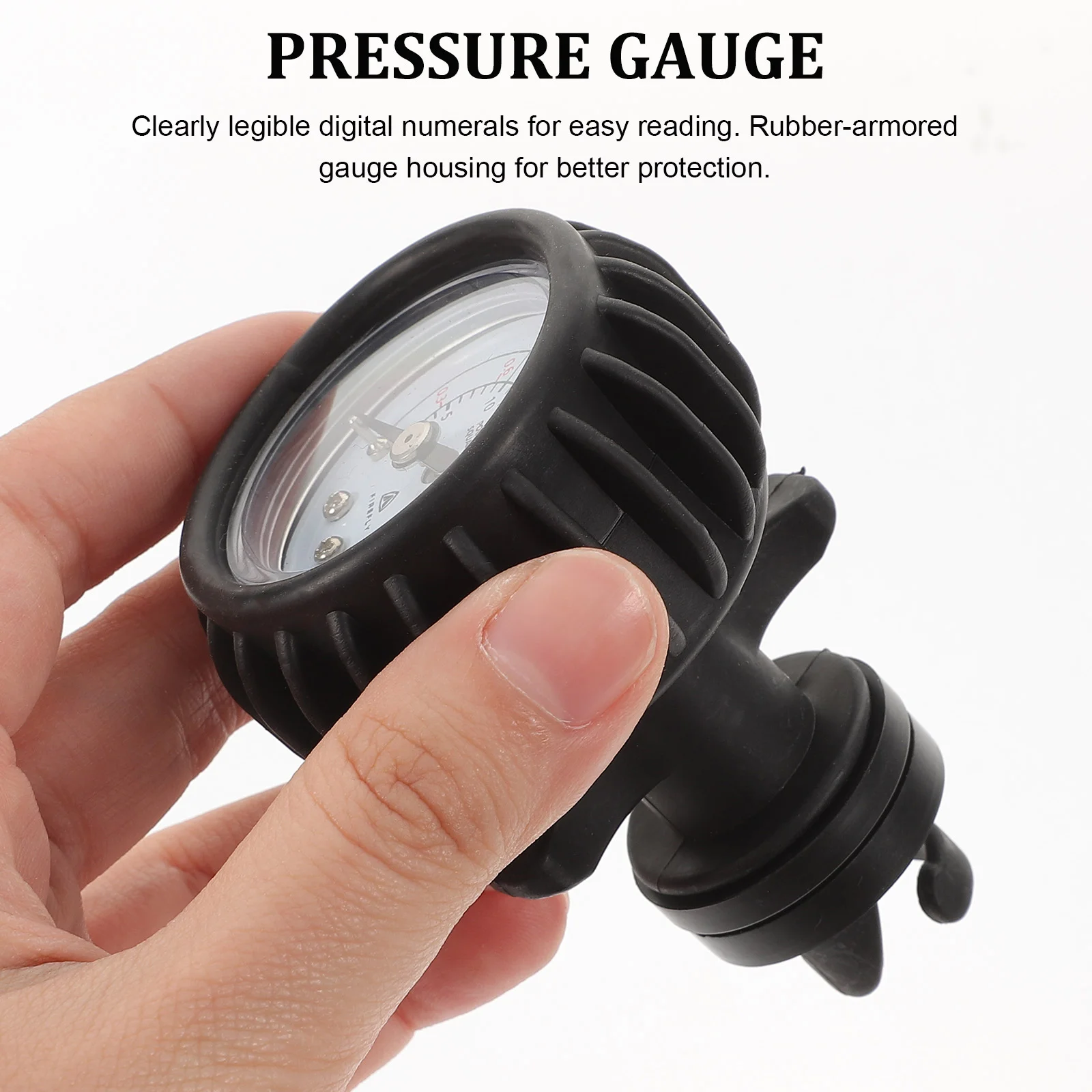 25PSI манометр воздушный термометр для надувной лодки каяк разъем тестирования