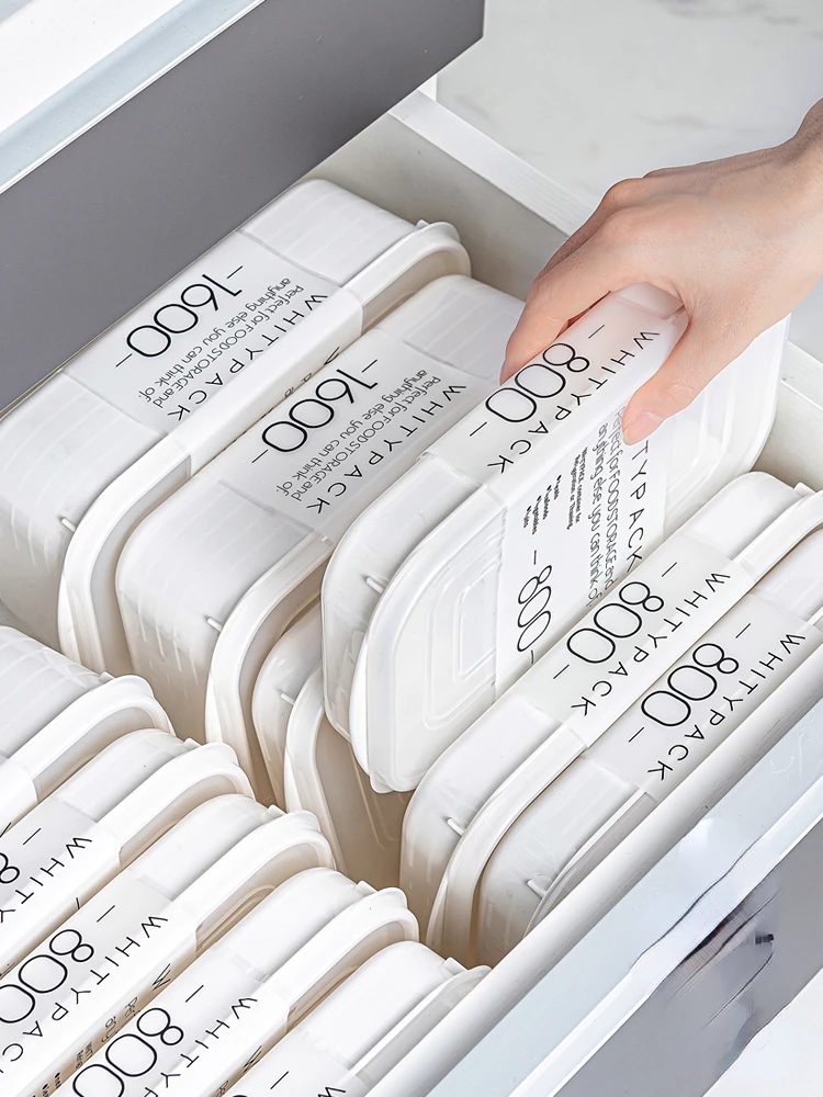 

Refrigerator storage box crisper box food grade reserve meal box special frozen meat packaging box