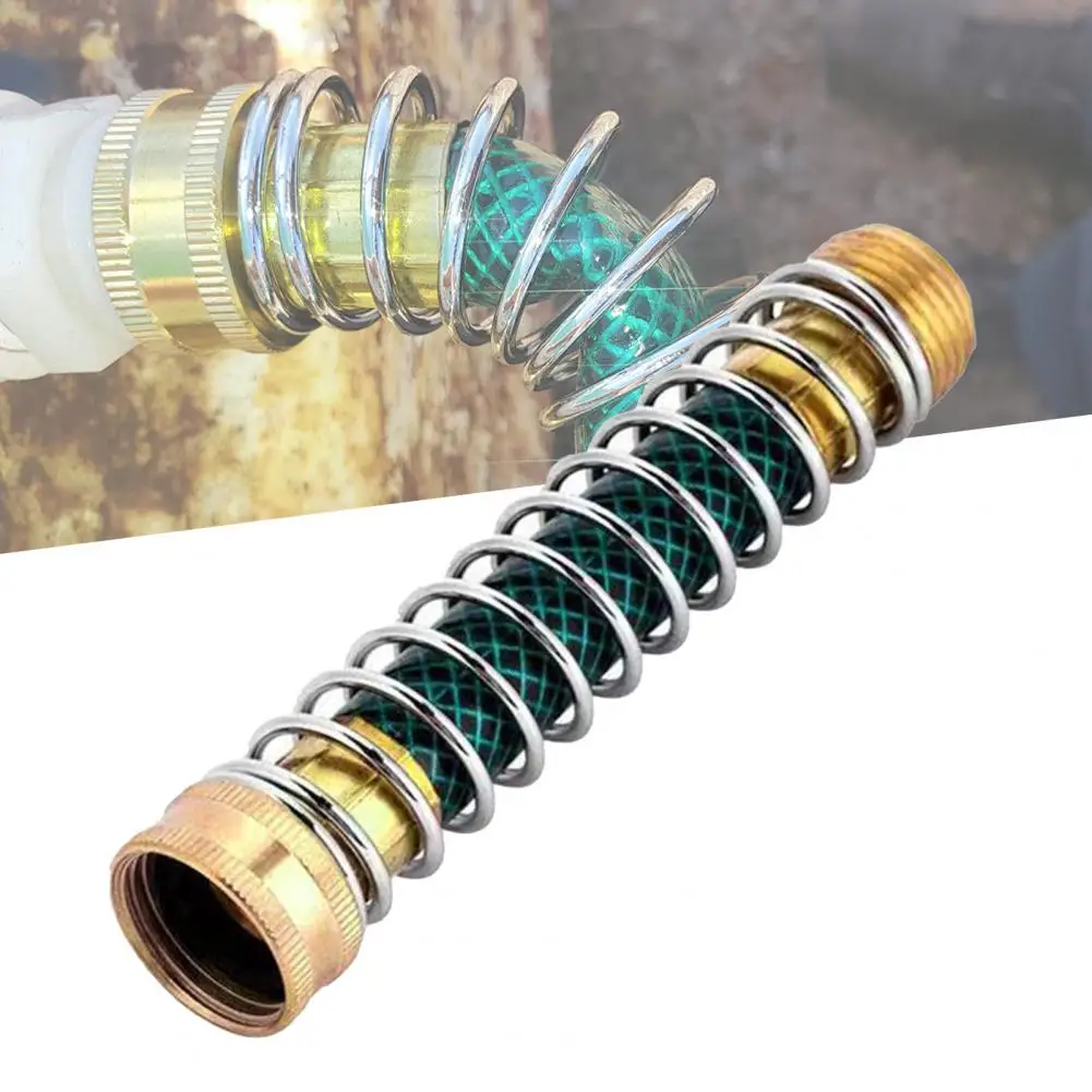 

Water Pipe Extender Coil Spring Garden Hose Extender Prevents Kinks Stops Water Leakage Flexible for Outdoor for Garden