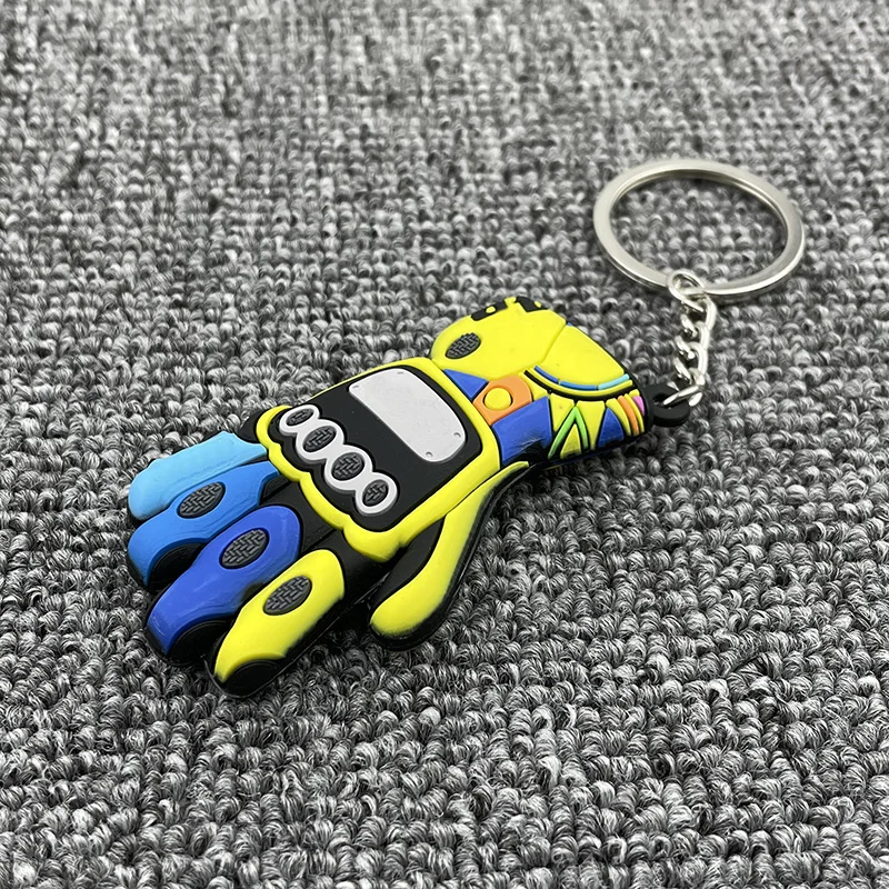 Резиновый 3d-брелок для ключей в виде перчаток аксессуары мотоцикла брелок 3D Honda