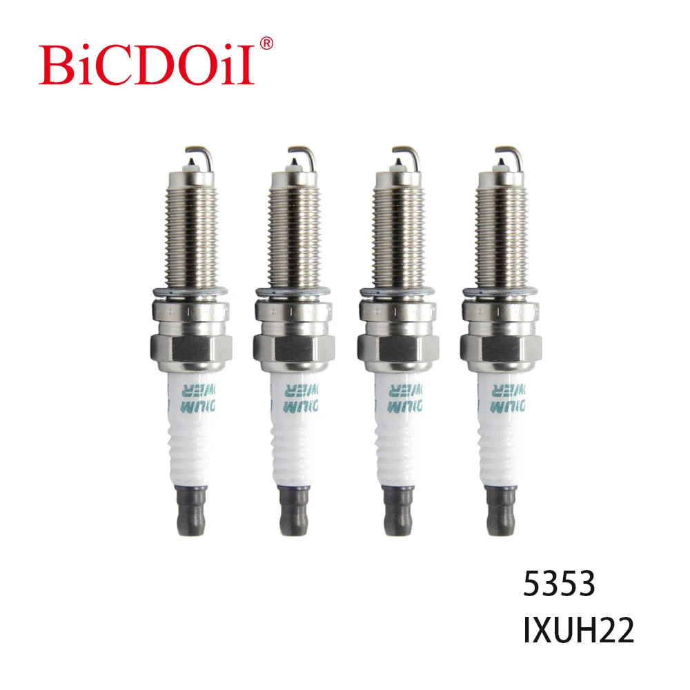 

4Pcs/6Pcs IXUH22 5353 Iridium Power Spark Plug for BMW Honda Accord Civic 267700-6450 ILKR7B8 ILZKR7A PLKR7A Y7MPP33 067700-8691