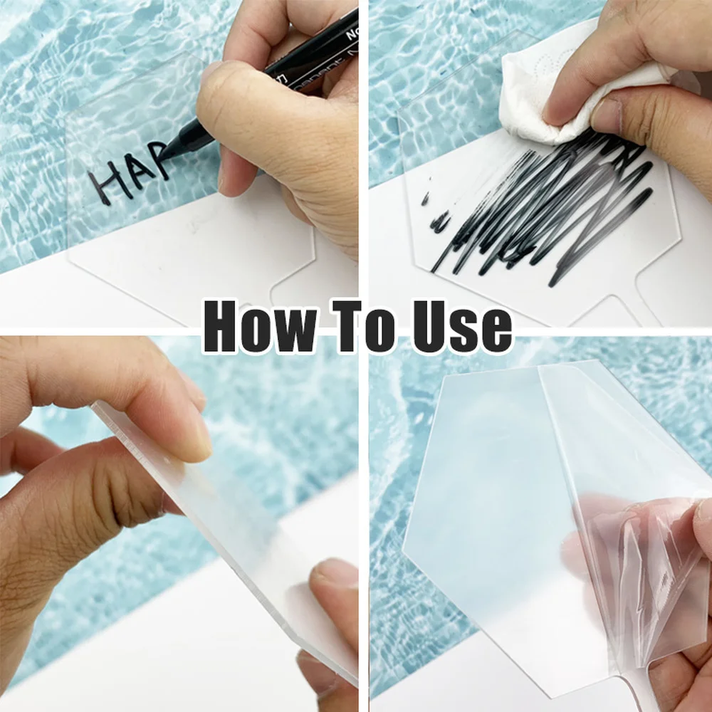 10 шт. прозрачные пустые круглые/сердца акриловые топперы для торта сделай сам