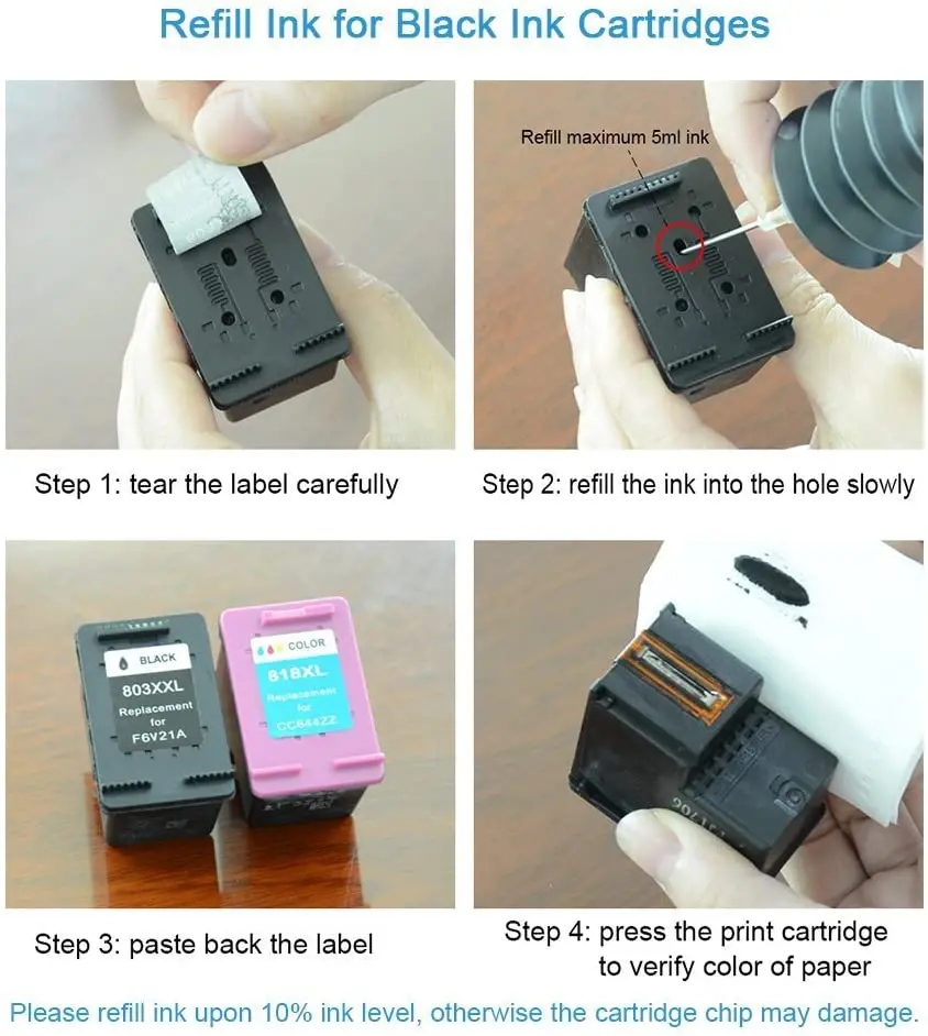 Картридж для принтера HP, Epson, Canon, Brother, CISS, 500 мл (art.: 7acb66982) - 7acb66982