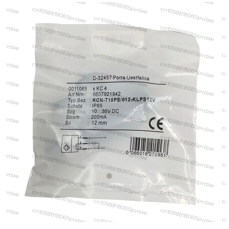 Для Bernstein 1 шт. KCNT18PS012KLPS12V KCN-T18PS-012-KLPS12V Новый датчик приближения. (art.: 3920dd1e2ca85) - 3920dd1e2ca85