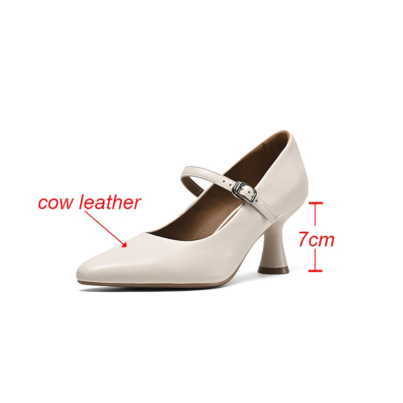 Cialisa Women Pumps New Arrival Spring 2023 Fashion Party Dress Elegant Buckle Strap High Heels Shoes Ladies Footwear 40 Yellow