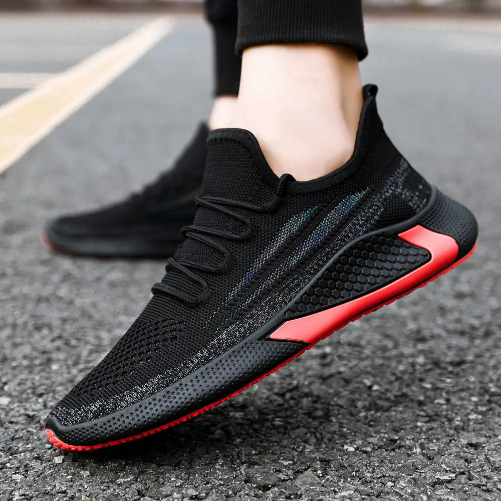 Breathable Men Shoes Light Hard-Wearing 