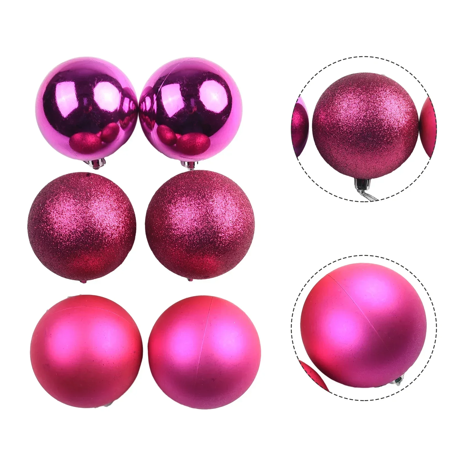 24 шт. елочные безделушки шары рождественский шар с пузырьками креативная роспись