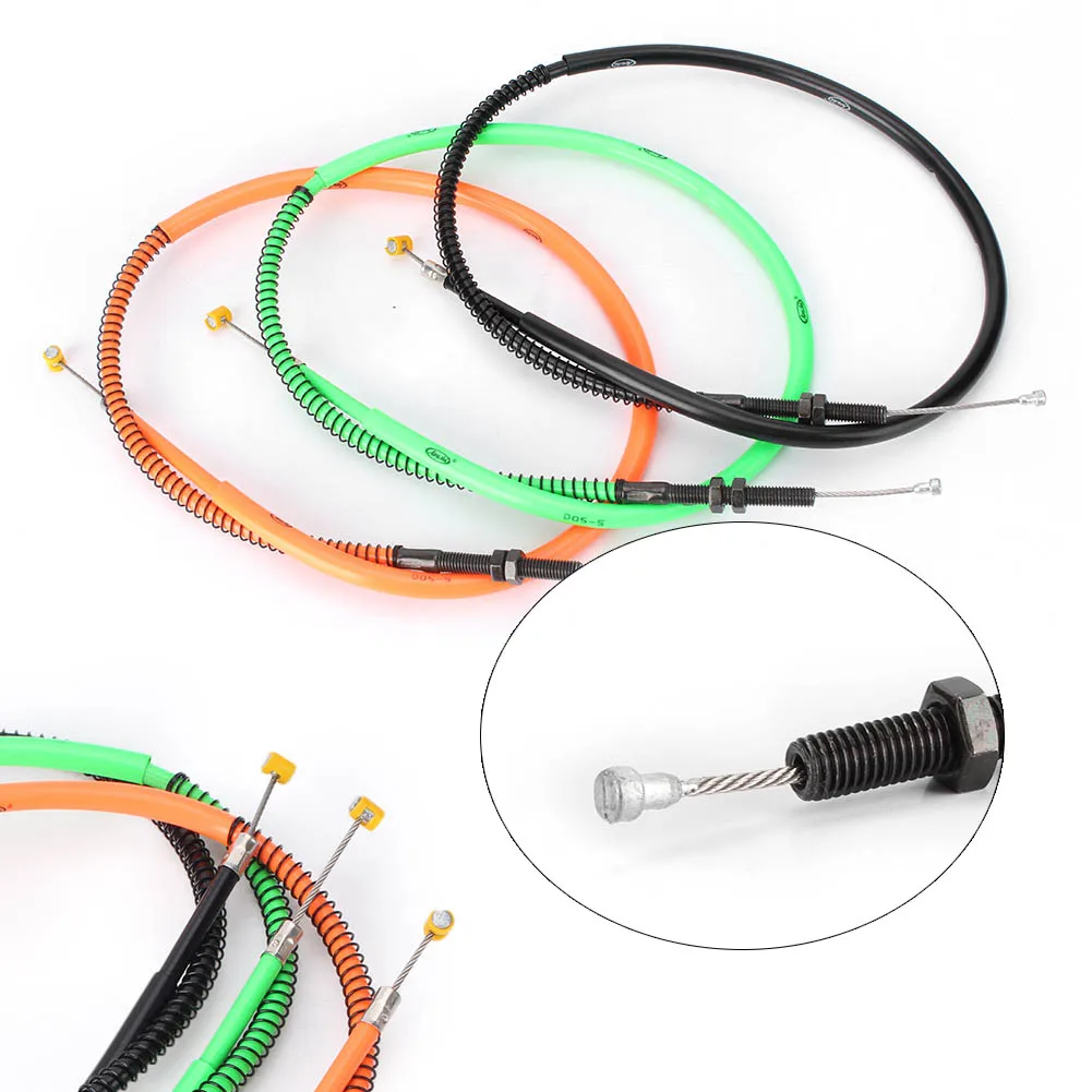1x стальной провод троса управления сцеплением для Kawasaki Ninja ZX10R 2011 2012 2013 2014 2015 2016 2017