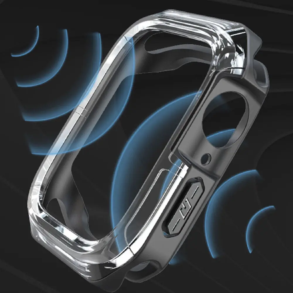 2 Pack Rugged Bumper Case For Apple Watch Series Ultra 49mm 8/7/6/5/SE TPU Cover 45mm 41mm 44mm 40mm