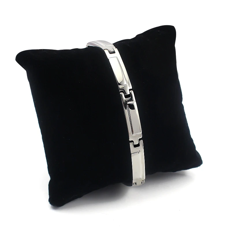 Promotion 23cm stainless steel sliver bracelet bangle indian bangles Chain Bracelet 6MM Wholesale Jewelry Gift |