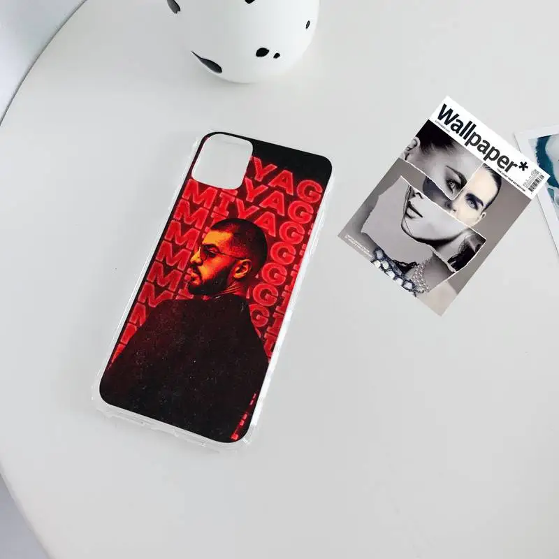 Чехол для телефона хаджим Мияги Энди панда прозрачный мягкий iphone 12 11 13 7 8 6 s plus x xs xr