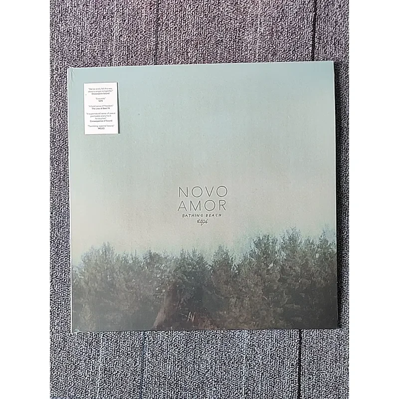 Фото Гарантия подлинности: Novo Amor Bathing Beach Vinyl LP для любителей музыки, абсолютно новый и нераспечатанный. №1