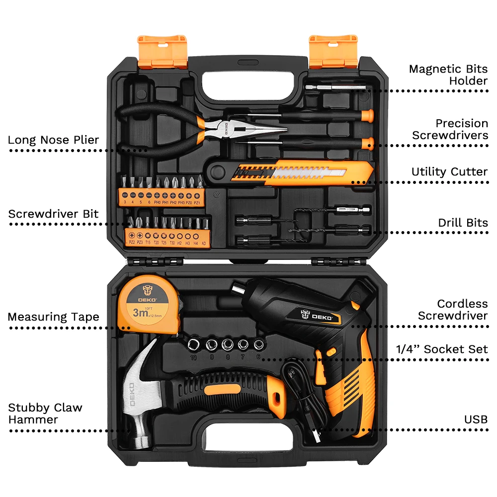 

DEKO DKCS3.6F1 мини беспроводной шуруповерт