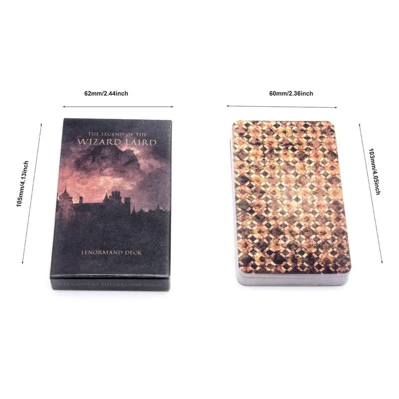 The Legend Of The Wizard Laird Lenormand Tarot Cards Fortune Telling гадания Таро карты для досуга семейная настольная игра Вечерние (art.: 3920bedca67ee) - 3920bedca67ee