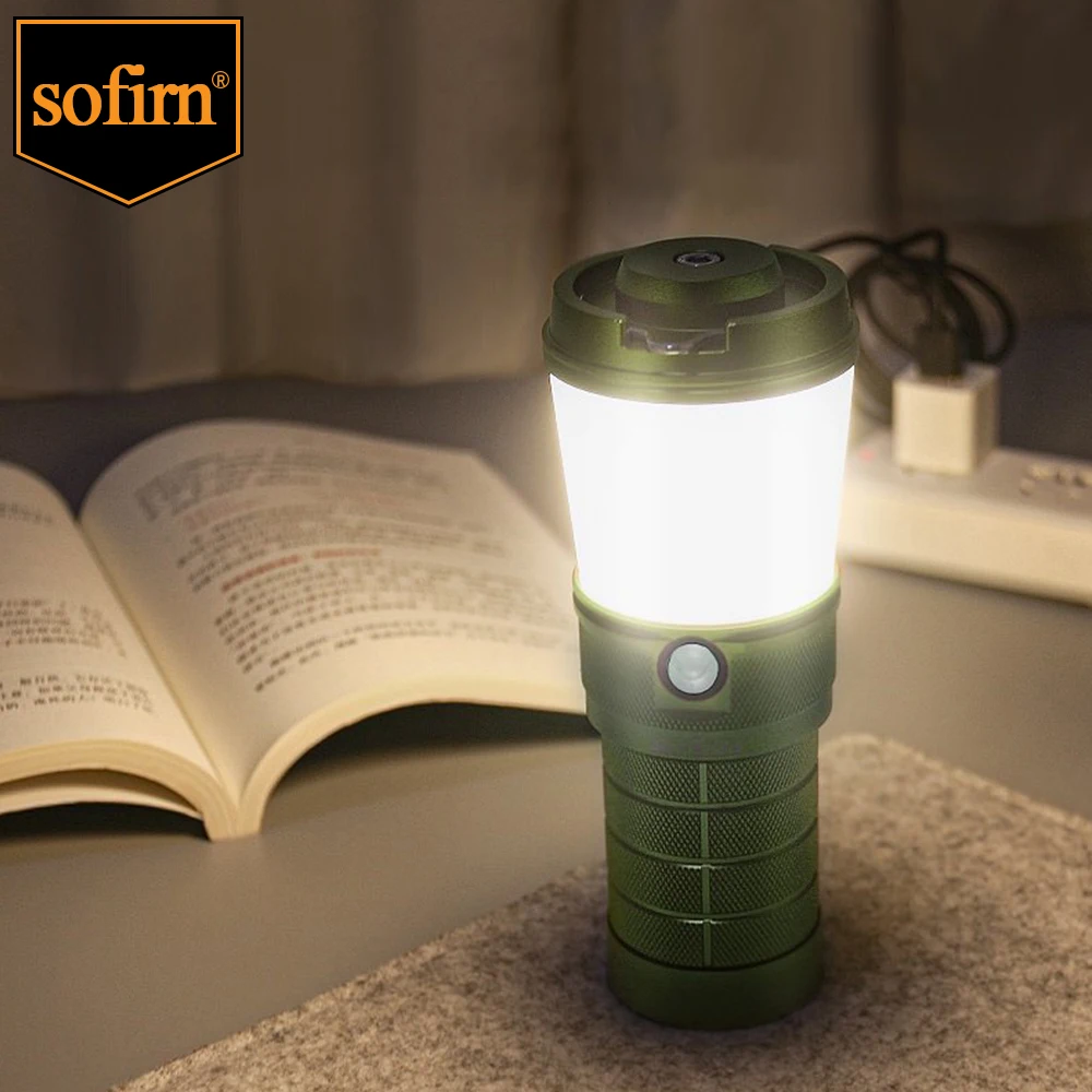 Sofirn BLF LT1 8*LH351D Camping Light Multiple Operation Procedure Super Bright Torch Variable Color 2700K to 5000K