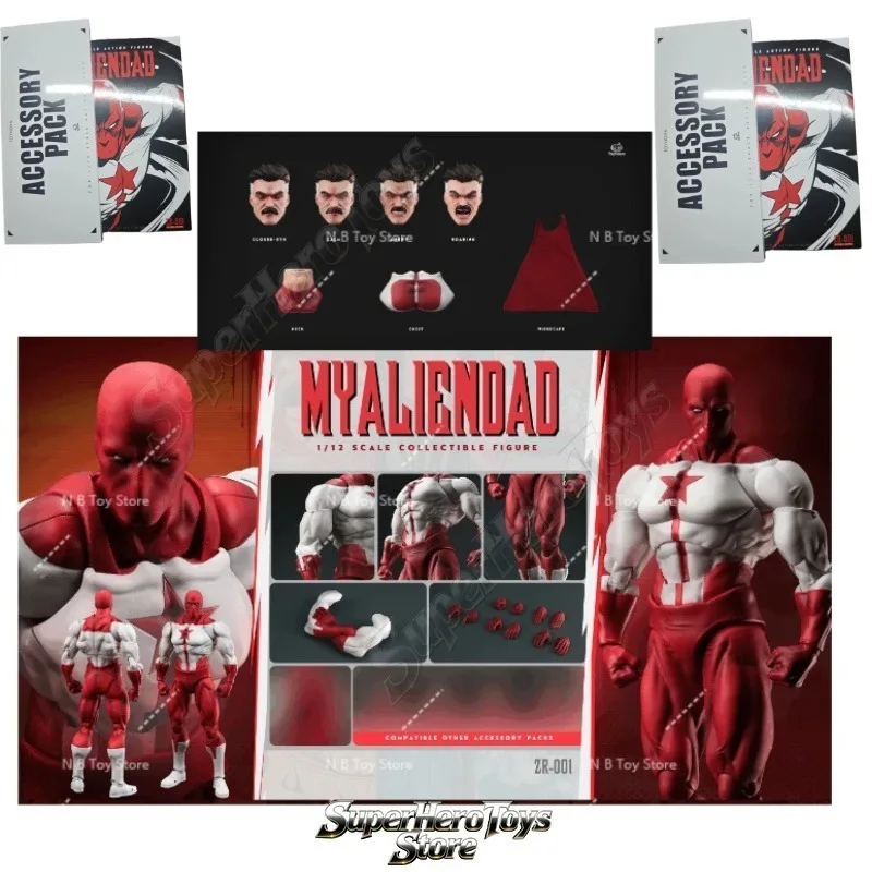 Доставка за 24 часа: Фигурка ZOOMRIG ZR-001 Omni-Man (Марк Грейсон) из аниме Invincible, подвижная статуэтка из ПВХ с подвижными суставами (art.: 3920dc61e73fd) - 3920dc61e73fd