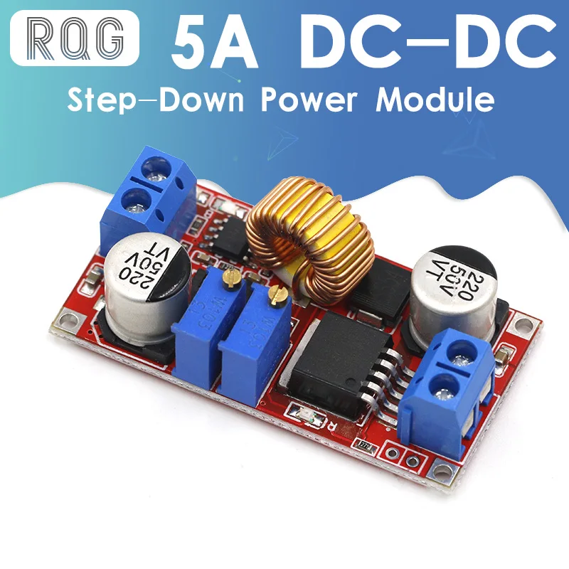 

Original 5A DC to DC CC CV Lithium Battery Step down Charging Board Led Power Converter Lithium Charger Step Down Module