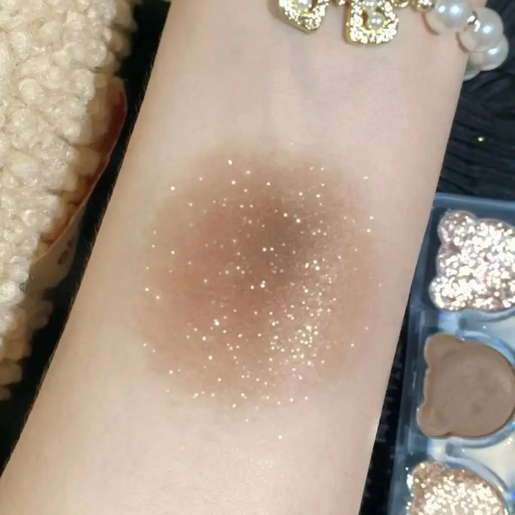 

Eyeshadow Palette Useful Smooth Texture Pearlescent for Daily Use Makeup Eyeshadow Eye Shadow