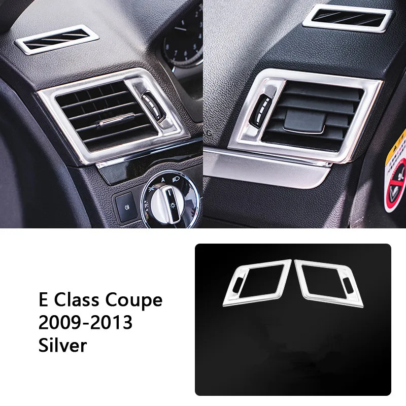 

Ободковая декоративная рамка из нержавеющей стали для кондиционера Mercedes Benz E Class Coupe W207 C207 2009-2013