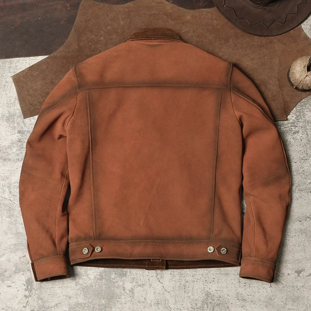 Кожаная куртка Blunt Razor из матовой воловьей кожи 507 рабочая одежда кожаная с