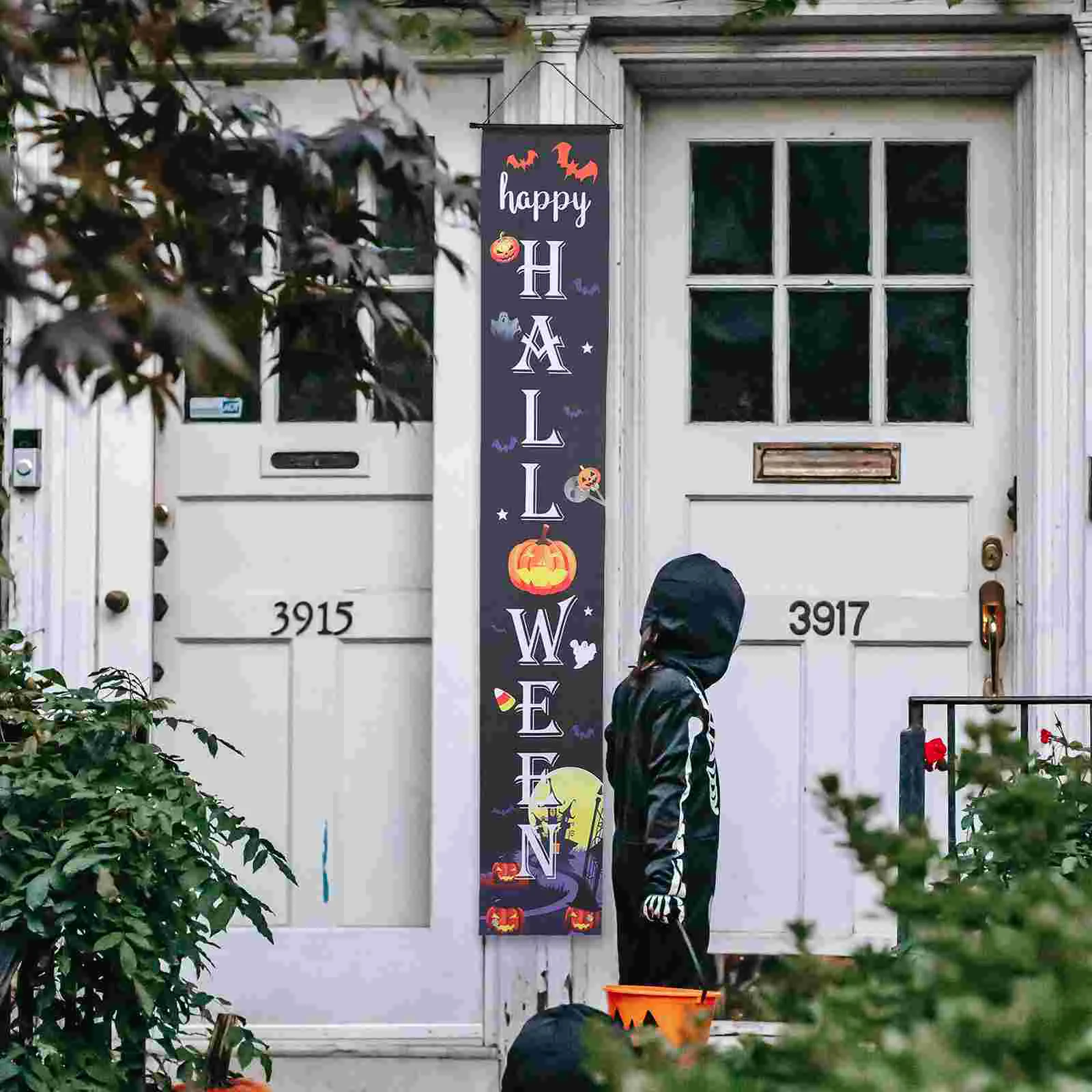 Декор Хэллоуин Куплет Крыльцо Подвесные Дверные Таблички Наружные Украшения для