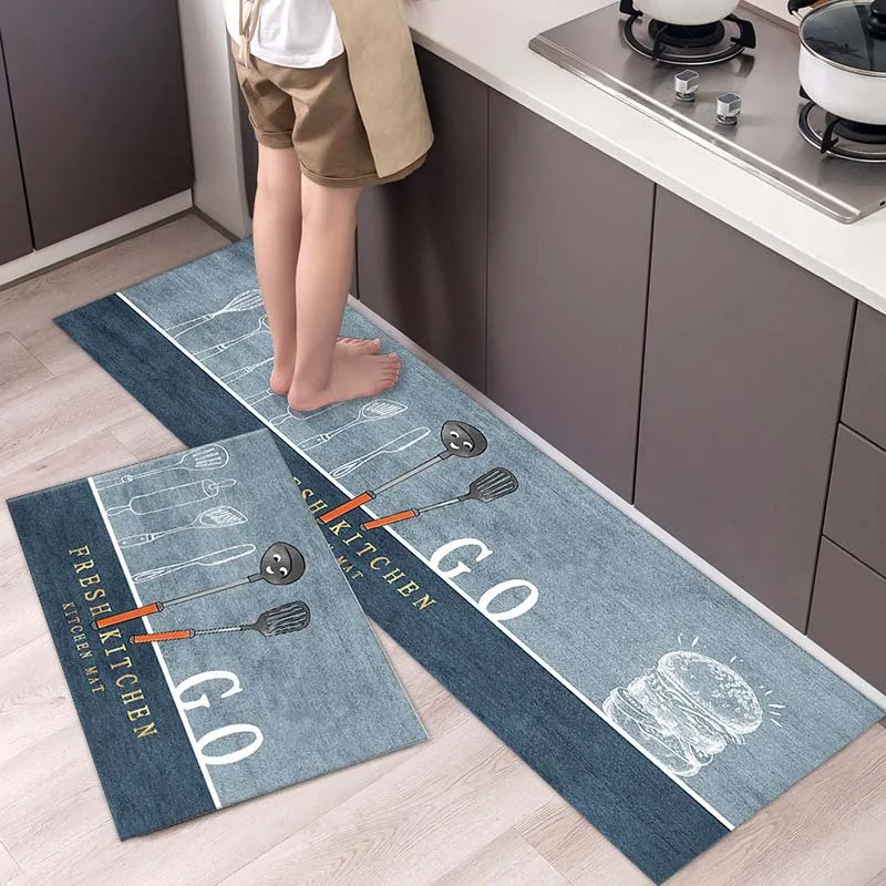 

New Modern Home Welcome Non-slip Mat Kitchen Absorbent Entrance Doormat Living Room Rug Washroom Floor Mats Carpet Soft 3D Tapis