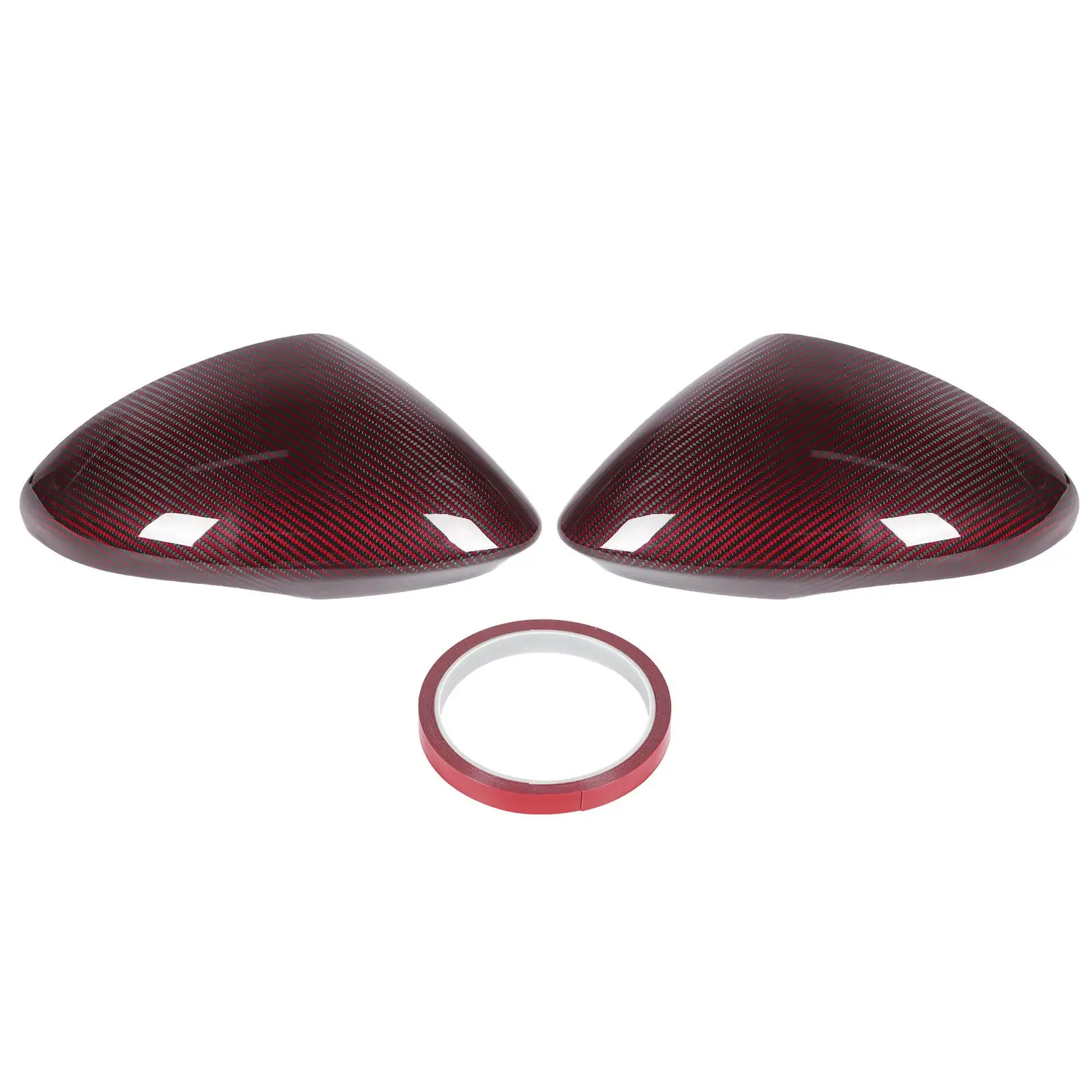 Крышка для зеркала заднего вида внешняя фоторамка подходит Alfa romeo Stelvio 2015 2016 2017 2018