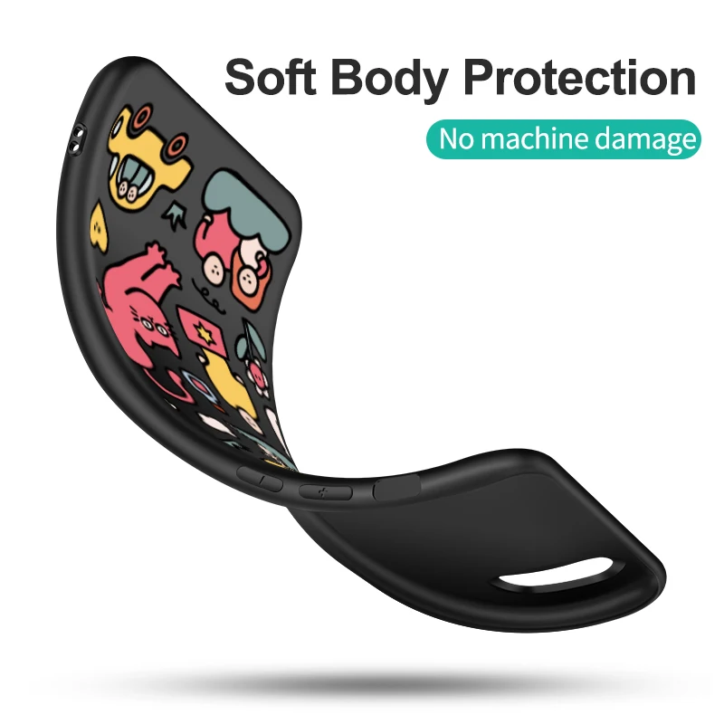 ДЛЯ vivo Y72 Y52 5G чехол Мягкая задняя крышка для V2041 телефонные чехлы vivoY72 Y 72 черный