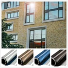 Односторонняя зеркальная оконная пленка, 358 м, виниловая самоклеящаяся пленка для дневной конфиденциальности, антиуф-тепловое управление, светоотражающий оттенок для окон