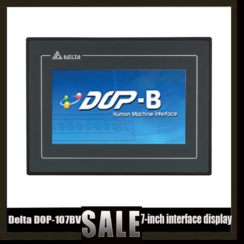 Новейший 7-дюймовый сенсорный экран Delta Dop-107bv Hmi дисплей с интерфейсом