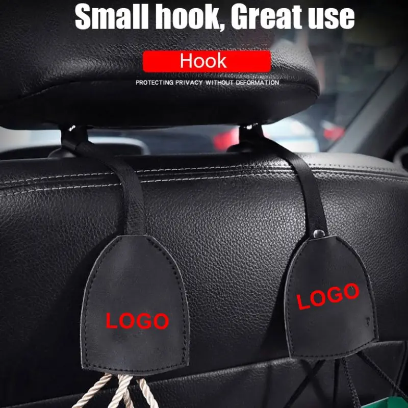 

Car Seat Back Hidden Hook Auto Decoration for Toyota TRD Logo Corolla Hybrid 4runner Levin Rav4 Tundra Crown Land Cruiser Tacoma