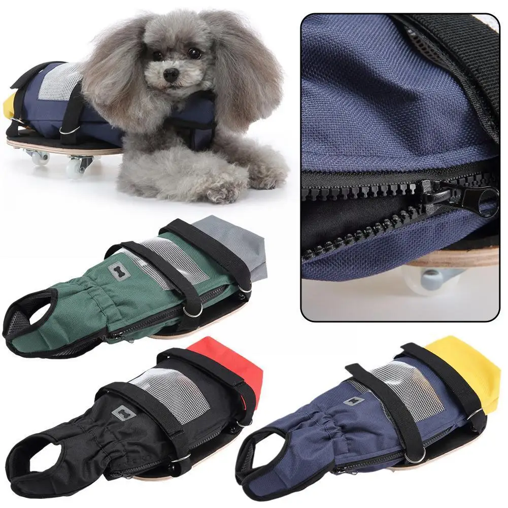 

Pet Wheelchair Disabled Old Dog Cat Care Walking Assisted Scooter Legs Car Support Adjustable Rehabilitation Cart Lightweig C6N6