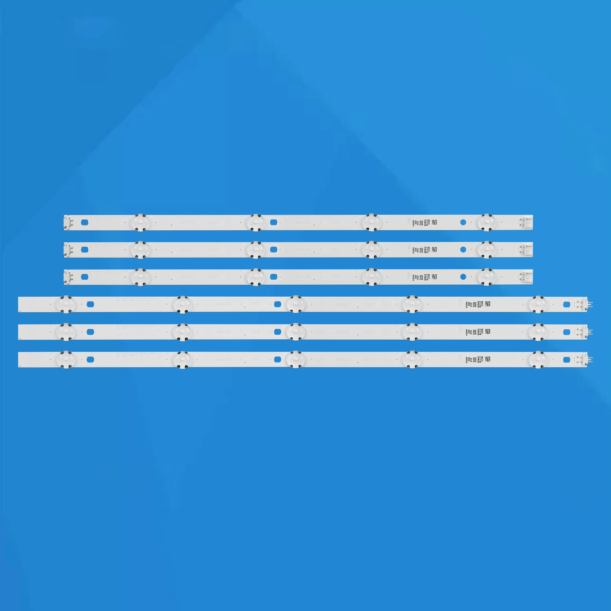 Лента светодиодной подсветки 6 шт. для 49UJ670 49LJ61 49LH61 49UJ701 49UJ635 49UJ651V 49LJ614 HC490DGG-ABSR2-A14X AGF