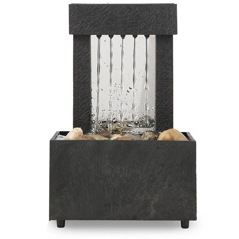 

Водные потоки орнамент настольные украшения ремесла пейзаж водопад сцена раковина домашний декор благовония горелка