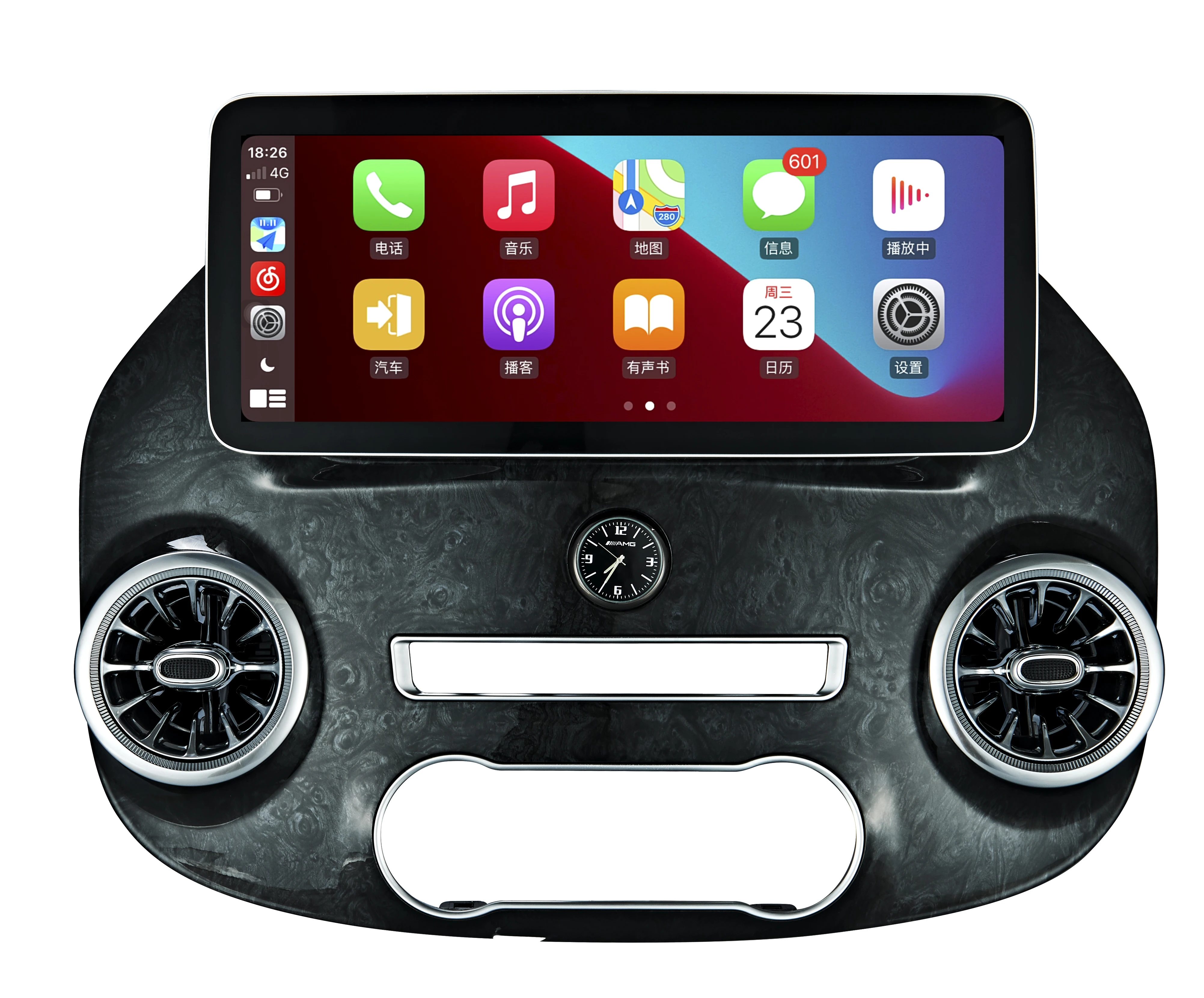 

12.3 inch Auto GPS Navigation Android 10.1 Stereo Radio Audio Multimedia For Mercedes Benz Vito Car Video