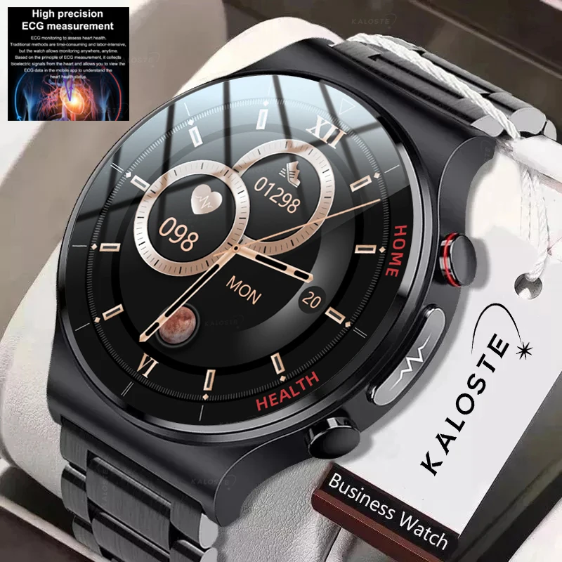 

2022 New Smart Watch Men Sports Fitness Tracker Laser Treatment Body Temperature Watch Blood Pressure Oxygen ECG Smartwatch Call
