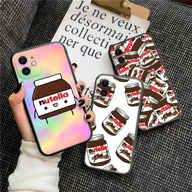 Мягкий чехол Kawaii nutella для Redmi Note 11 11S 10 10T Pro Max 10S 9T 9 9S 8 8T 7 Xiaomi Mi 11I 12 12X