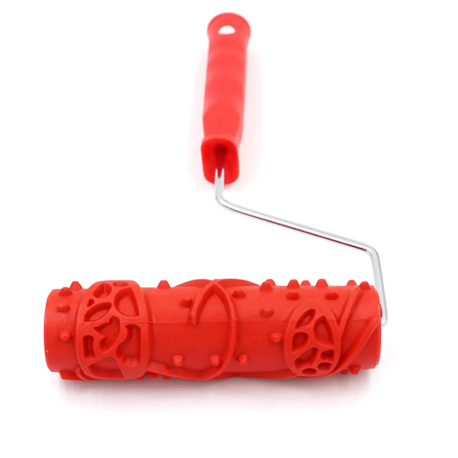 

7" Patterned Paint Roller Painting Tool European Style Texture Decorative Household Soft Rubber Roller Art Paint