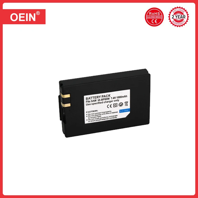 Фото 4 шт. 1000 мАч IA-BP80W IABP80W BP80W аккумулятор для камеры SAMSUNG SC-D381 SC-D383 SC-D385 SC-DX103 SC-DX205 VP-DX100i VP-DX105i №5